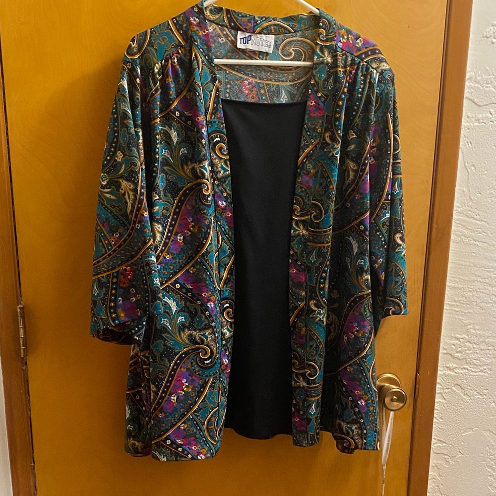 Elegant Paisley Women's Blouse